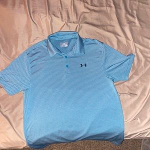 Under Armour Loose Heat Gear Polo Mens Medium